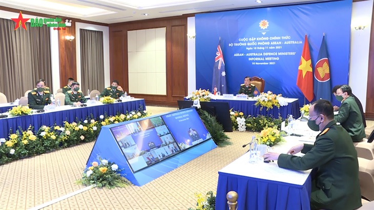 Thượng tướng Hoàng Xuân Chiến dự cuộc gặp không chính thức Bộ trưởng Quốc phòng ASEAN - Australia