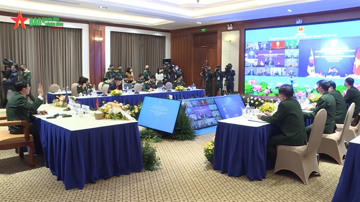 Đại tướng Phan Văn Giang dự cuộc gặp không chính thức Bộ trưởng Quốc phòng ASEAN-Hàn Quốc