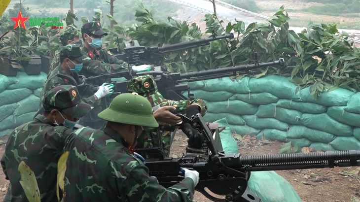 Huyện Tiên Yên (Quảng Ninh) tổ chức diễn tập tiến công địch đổ bộ đường không