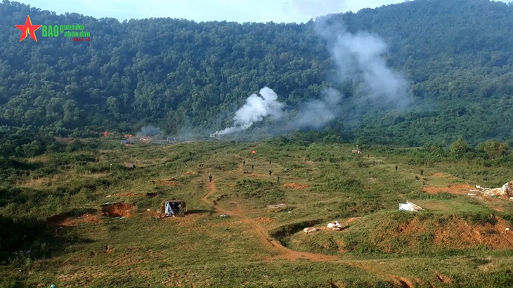 Binh chủng Hóa học: Diễn tập bắn đạn thật ứng phó sự cố địch tập kết hạt nhân