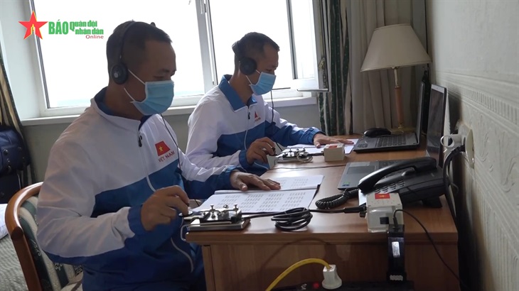 Đội tuyển Thông tin liên lạc quyết tâm đổi màu huy chương