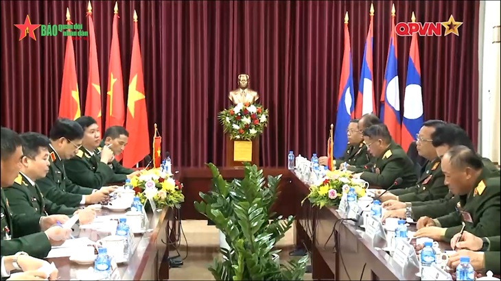 Bản tin Quân sự Quốc phòng: Bộ Quốc phòng Việt Nam và Bộ Quốc phòng Lào tăng cường hợp tác