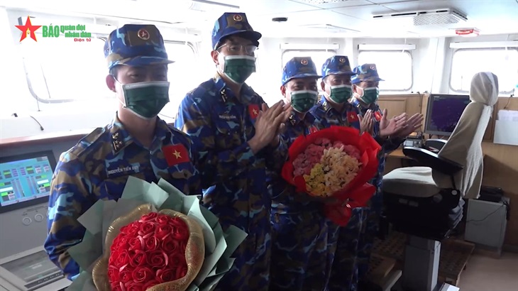 Tuyển thủ Hải quân Việt Nam “đo biển, đếm trời”