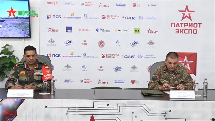 Đoàn Việt Nam tạm thời xếp thứ 8/43 tại Army Games 2021