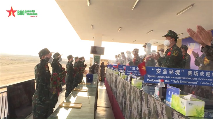 Trao giải các phần thi “Môi trường an toàn”
