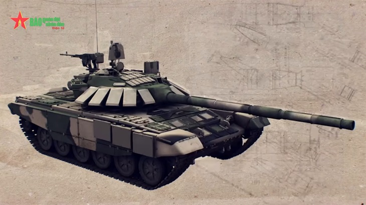 Hai mẫu xe tăng chiến đấu chủ lực tại Army Games 2021