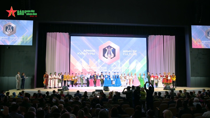 Đội quân văn hóa đoạt nhiều giải thưởng tại Army Games 2021