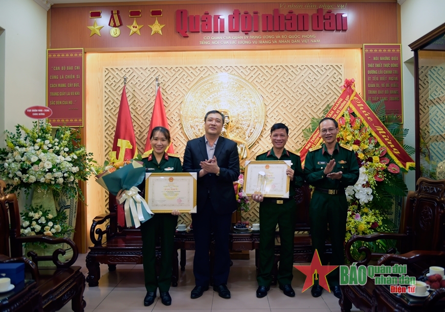 Báo Quân đội nhân dân nhận Giải Nhất, Nhì Giải thưởng báo chí về Khoa học và Công nghệ năm 2020