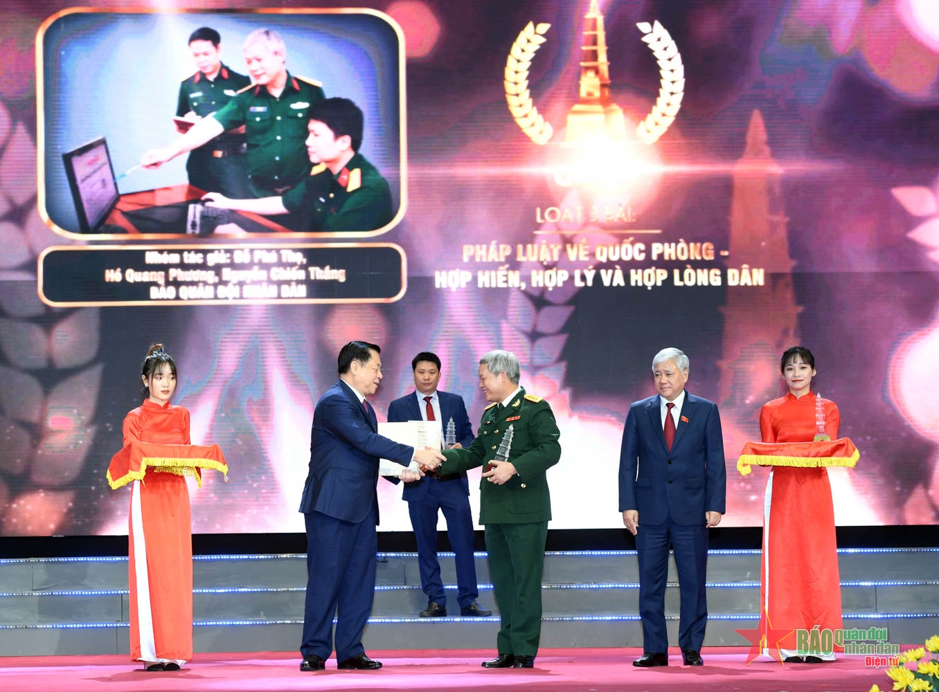 Thành công vang dội của Báo Quân đội nhân dân tại giải Báo chí quốc gia 