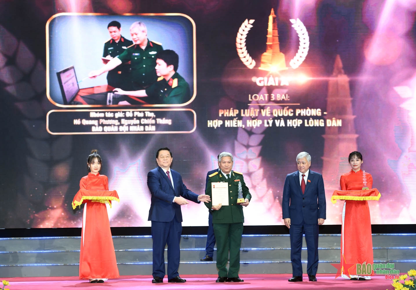 Thành công vang dội của Báo Quân đội nhân dân tại giải Báo chí quốc gia 