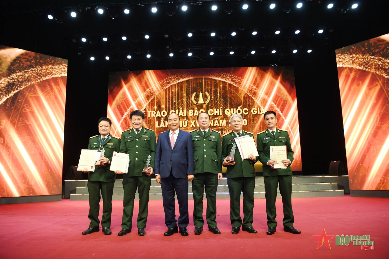Thành công vang dội của Báo Quân đội nhân dân tại giải Báo chí quốc gia 