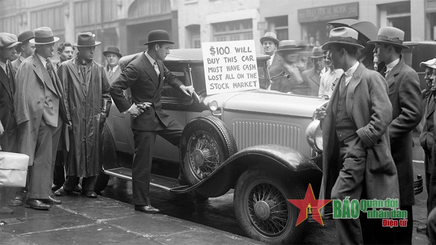 Ngày này năm xưa 29-10-1929: Sở giao dịch chứng khoán New York sụp đổ và trở thành ngày “thứ Ba đen tối”