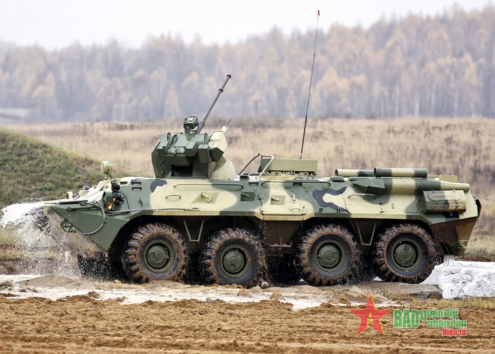 Sức mạnh “Báo Thép” BTR-82A của Nga