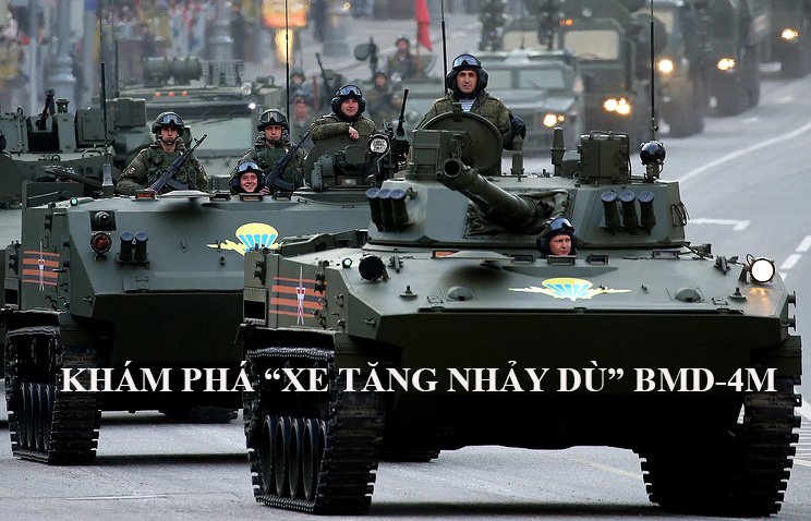 Khám phá “xe tăng nhảy dù” BMD-4M