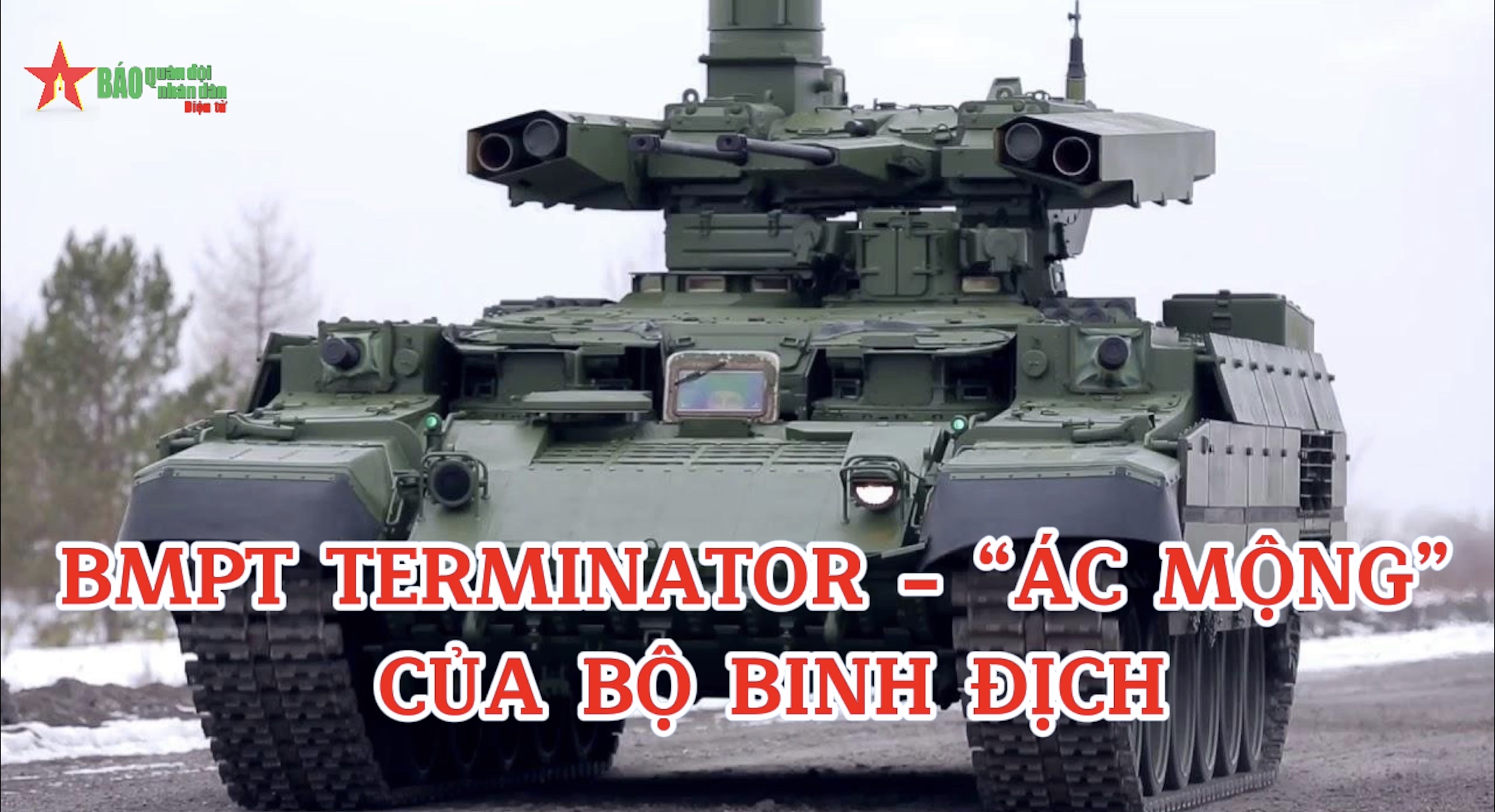 BMPT Terminator - “Ác mộng” của bộ binh địch
