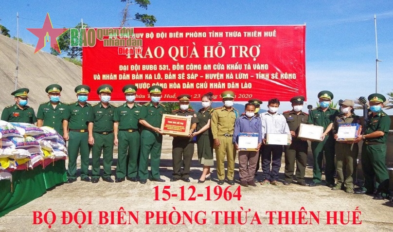 Ngày này năm xưa 15-12-1964: Bộ đội Biên phòng tỉnh Thừa Thiên Huế ra đời
