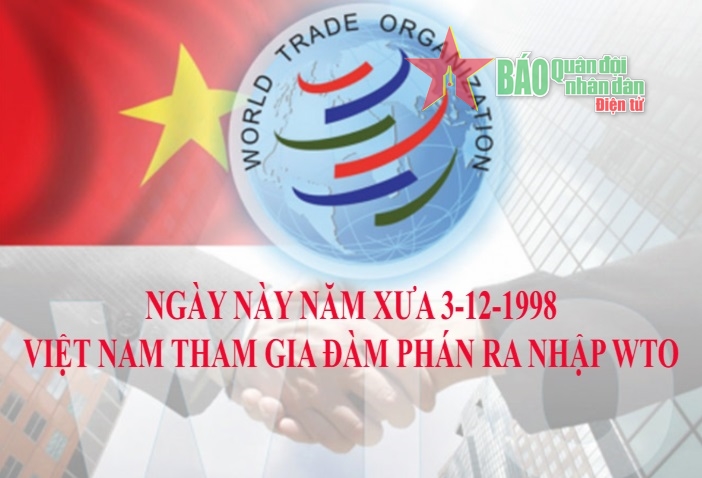 Ngày này năm xưa 3-12-1998: Việt Nam tham gia đàm phán gia nhập WTO