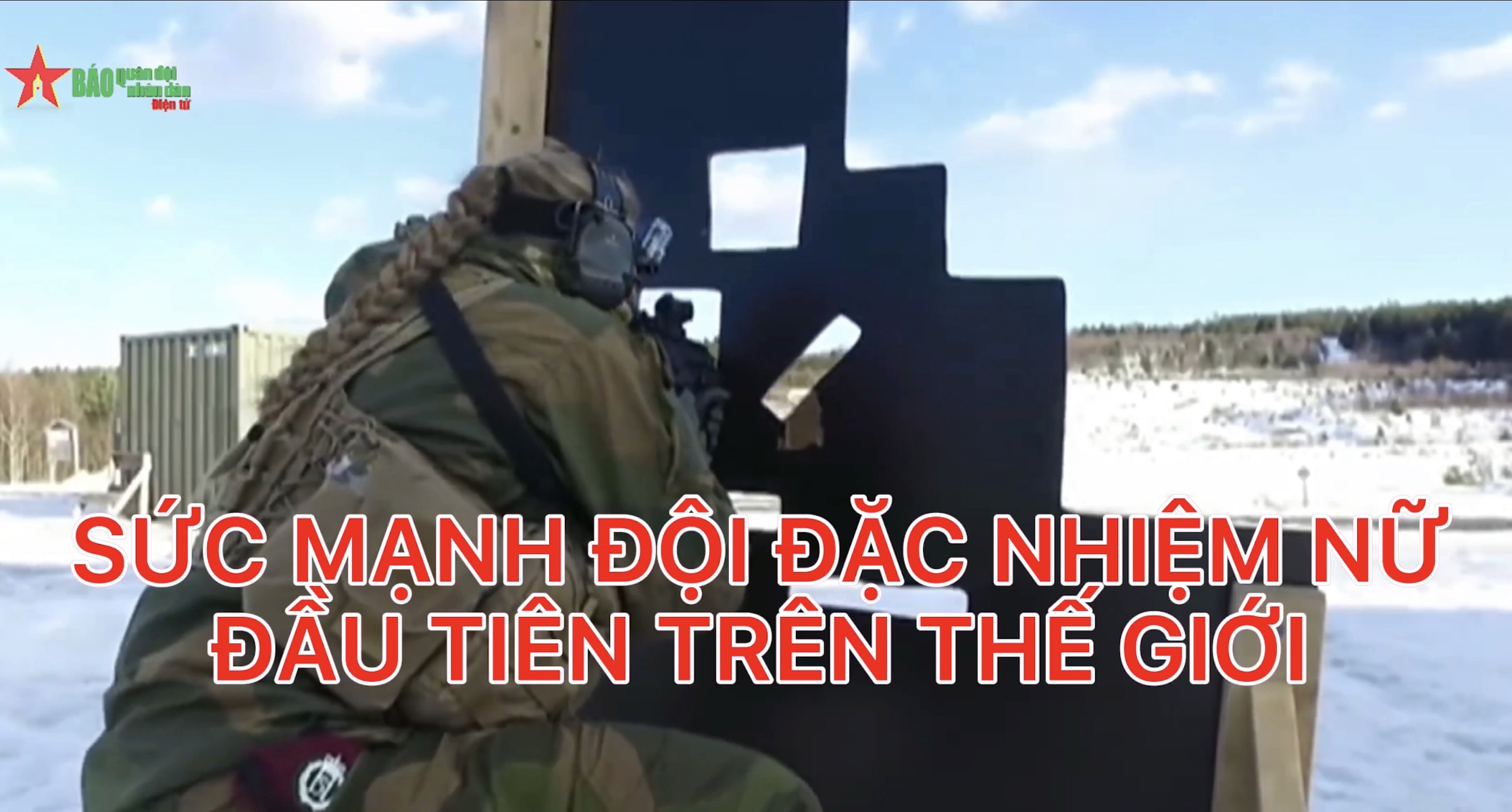 Sức mạnh đội đặc nhiệm nữ đầu tiên trên thế giới