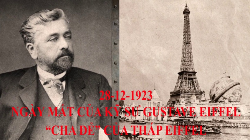 Ngày này năm xưa 28-12-1923: Ngày mất của kỹ sư Gustave Eiffel - “cha đẻ” của tháp Eiffel