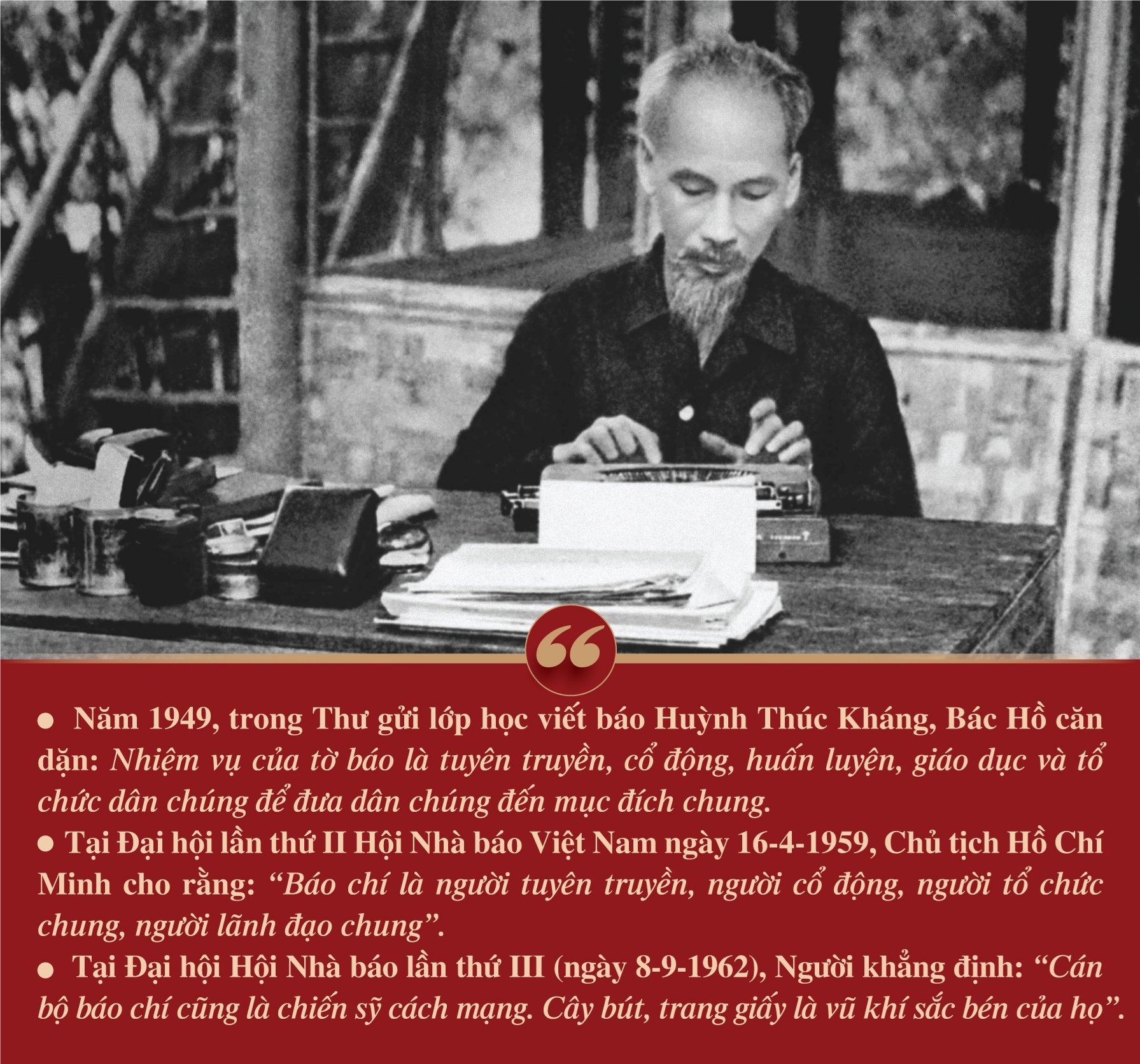 Chủ tịch Hồ Chí Minh với sự nghiệp Báo chí cách mạng Việt Nam