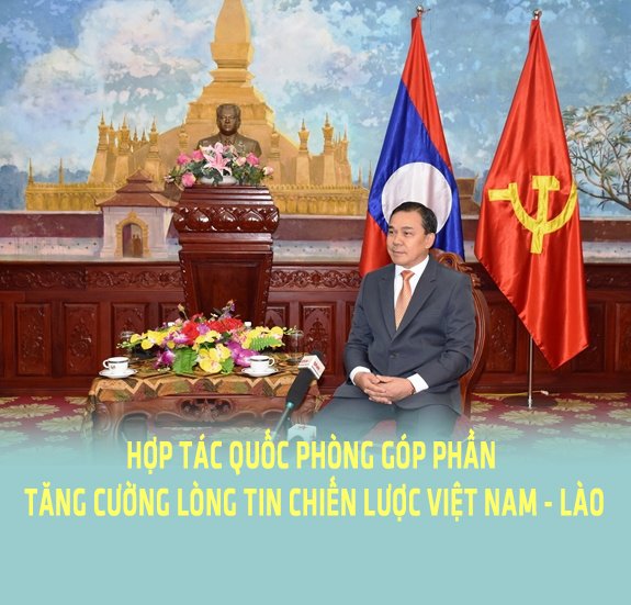 Hợp tác quốc phòng góp phần tăng cường lòng tin chiến lược Việt Nam - Lào