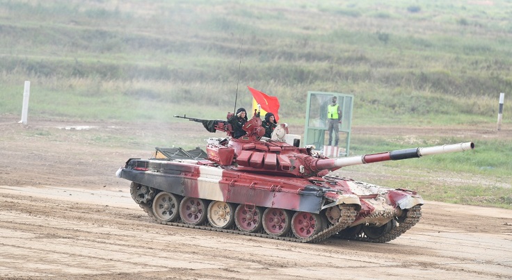 Kíp xe tăng số 2 đã nỗ lực thi đấu hết mình