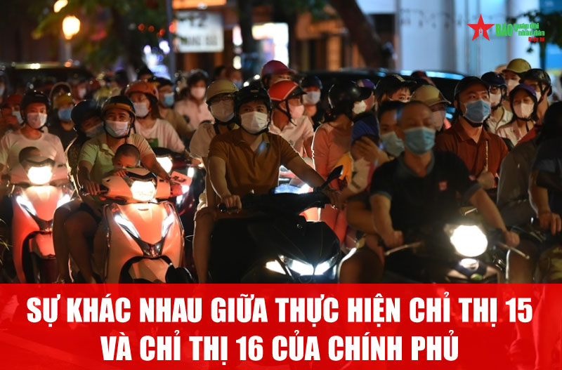 Từ việc người dân Hà Nội đổ xô ra đường đêm Trung thu: Cần phân biệt sự khác nhau giữa thực hiện chỉ thị 15 và chỉ thị 16 của Chính phủ
