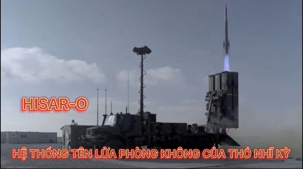 Hệ thống tên lửa phòng không HISAR-O của Thổ Nhĩ Kỳ