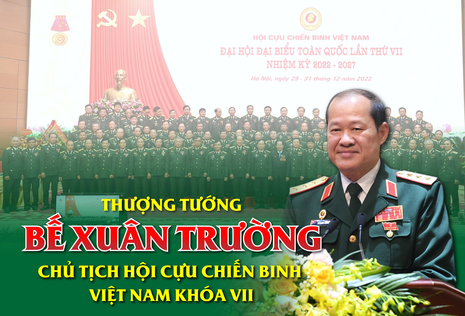 Thượng tướng Bế Xuân Trường, Chủ tịch Hội Cựu Chiến binh Việt Nam khóa VII