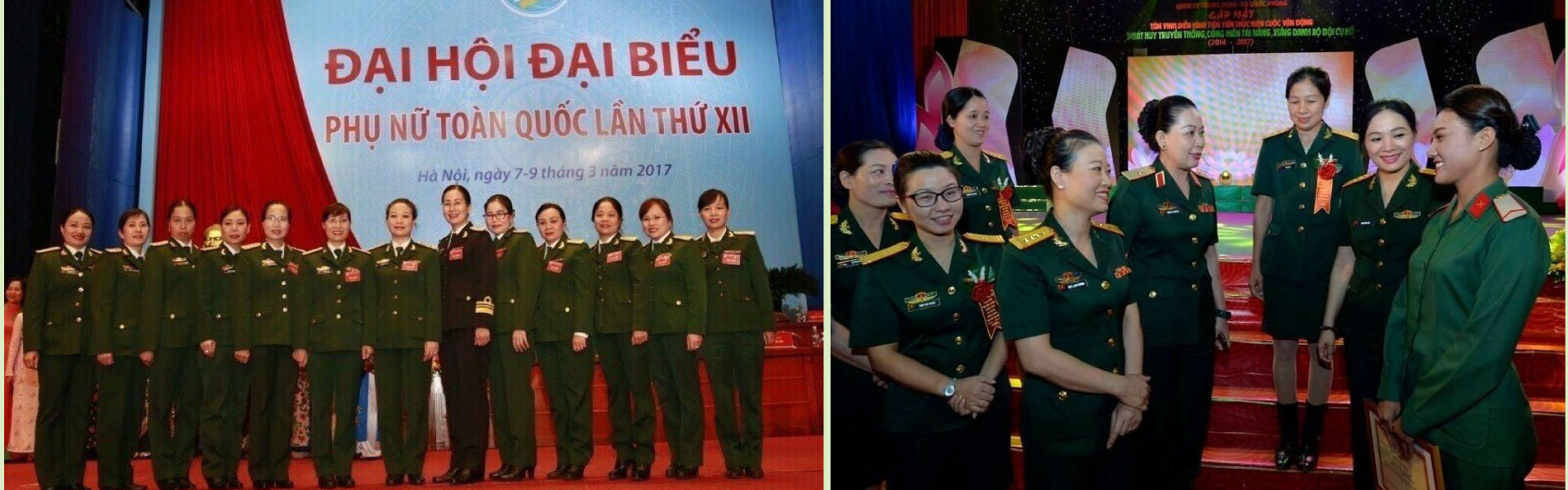 Các phái nữ tướng mạo Quân team quần chúng Việt Nam