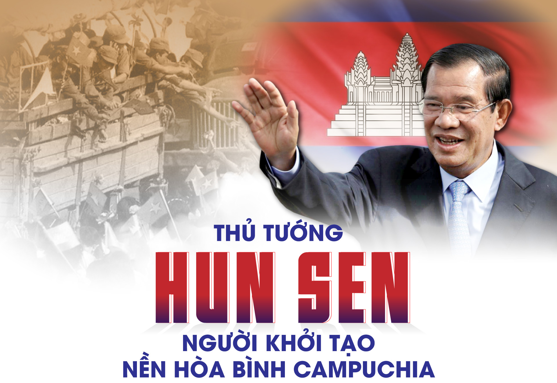  Thủ tướng Hun Sen: Người khởi tạo nền hòa bình Campuchia
