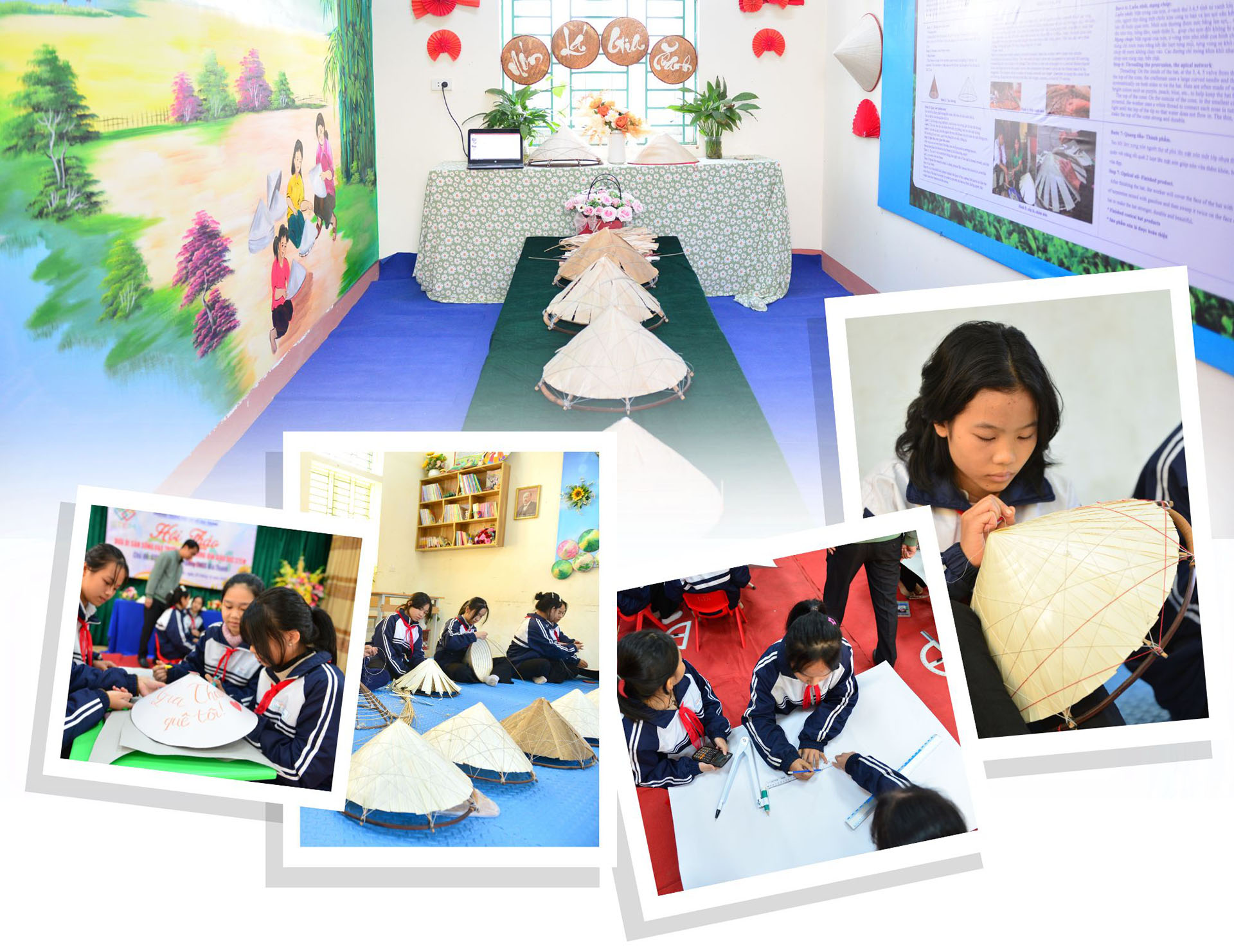 Giáo dục STEM qua di sản sống nón lá Gia Thanh