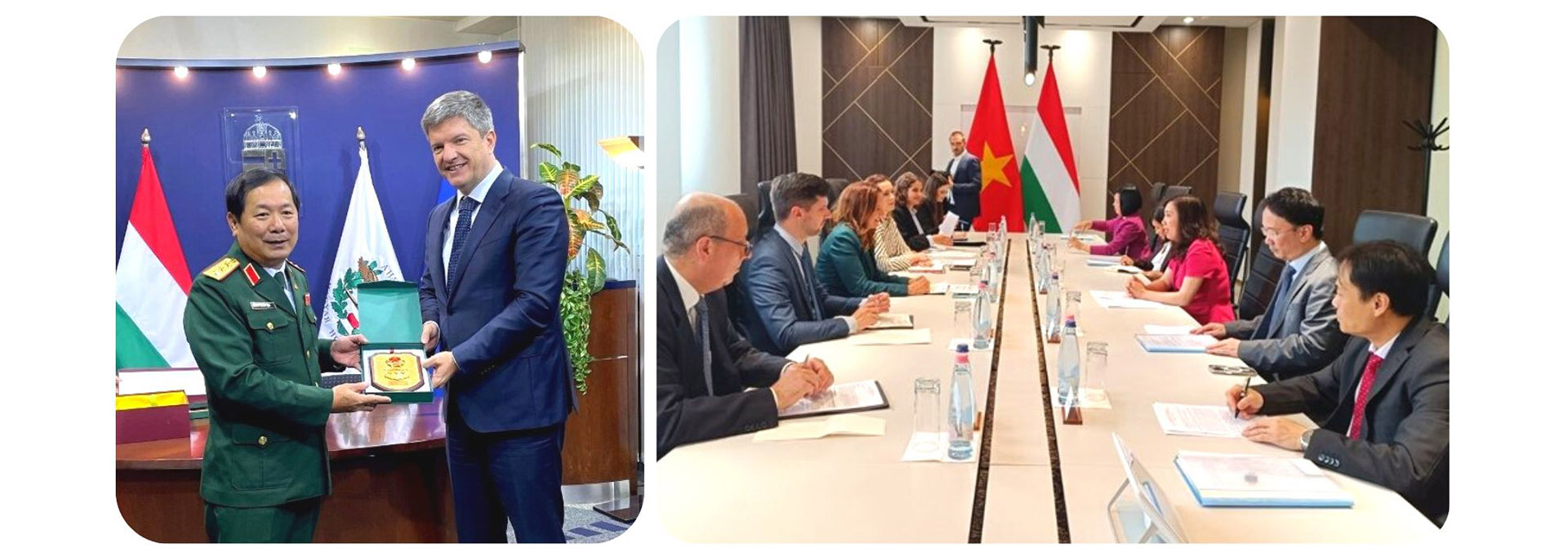 Cú hích mới cho hợp tác giữa Việt Nam với Hungary và Romania