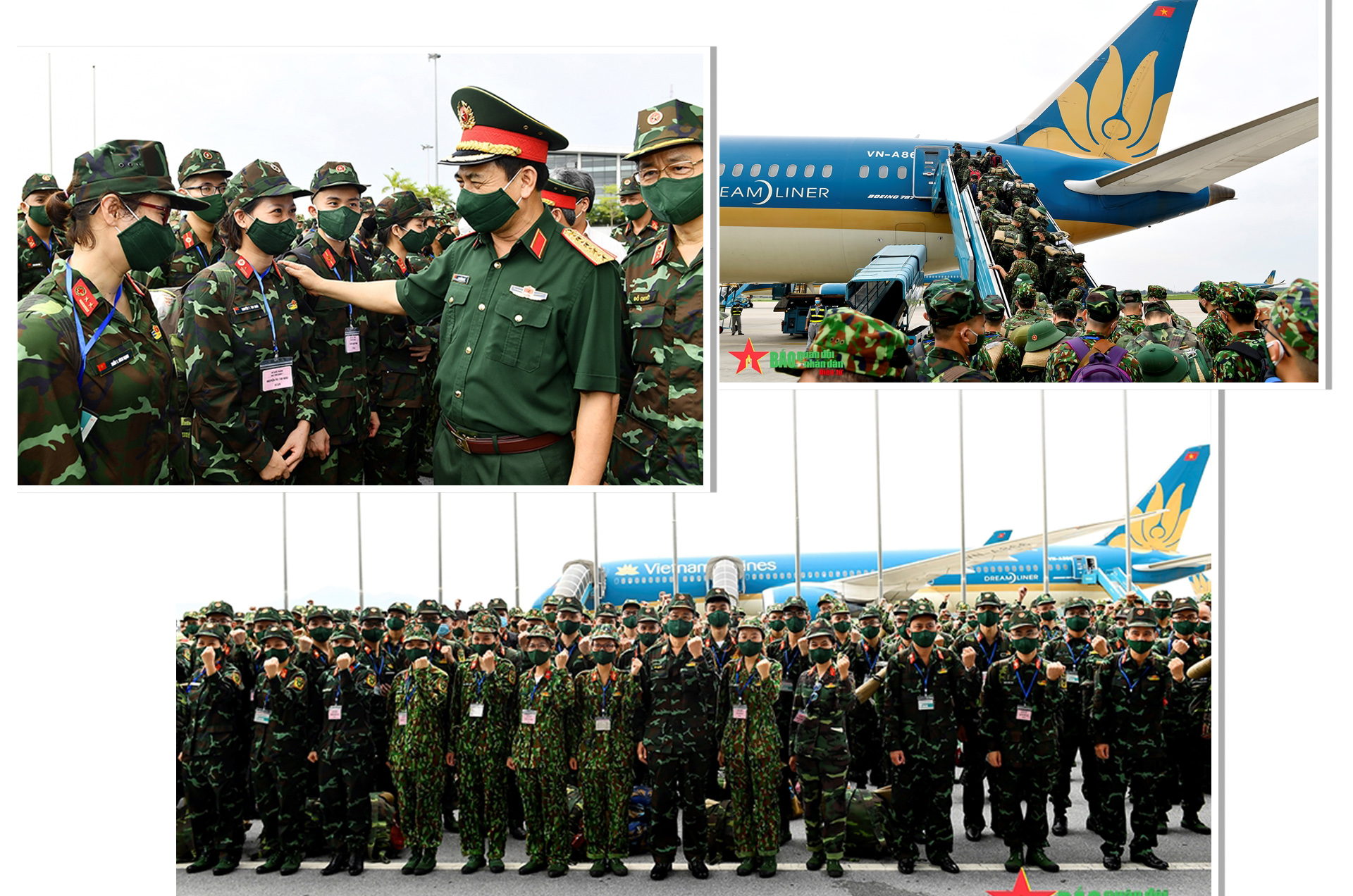 Trui rèn qua đại nạn- rực sáng tình quân dân