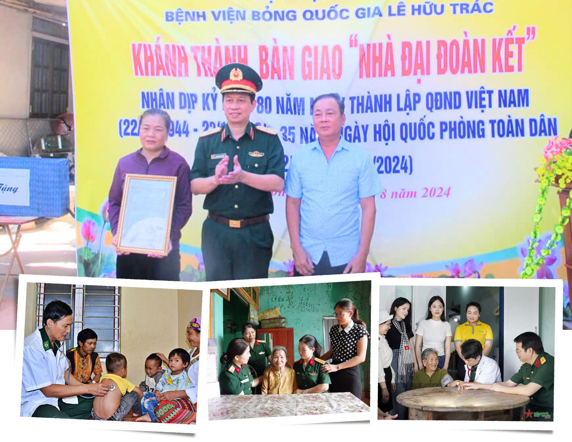 Trui rèn qua đại nạn- rực sáng tình quân dân