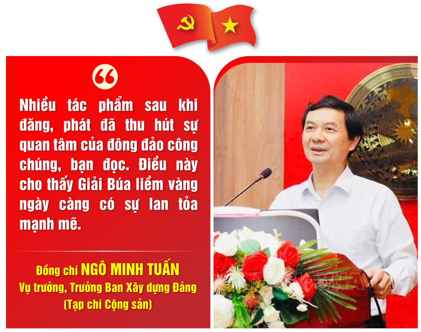 Giải Búa liềm vàng: Khẳng định vai trò của báo chí trong kỷ nguyên vươn mình