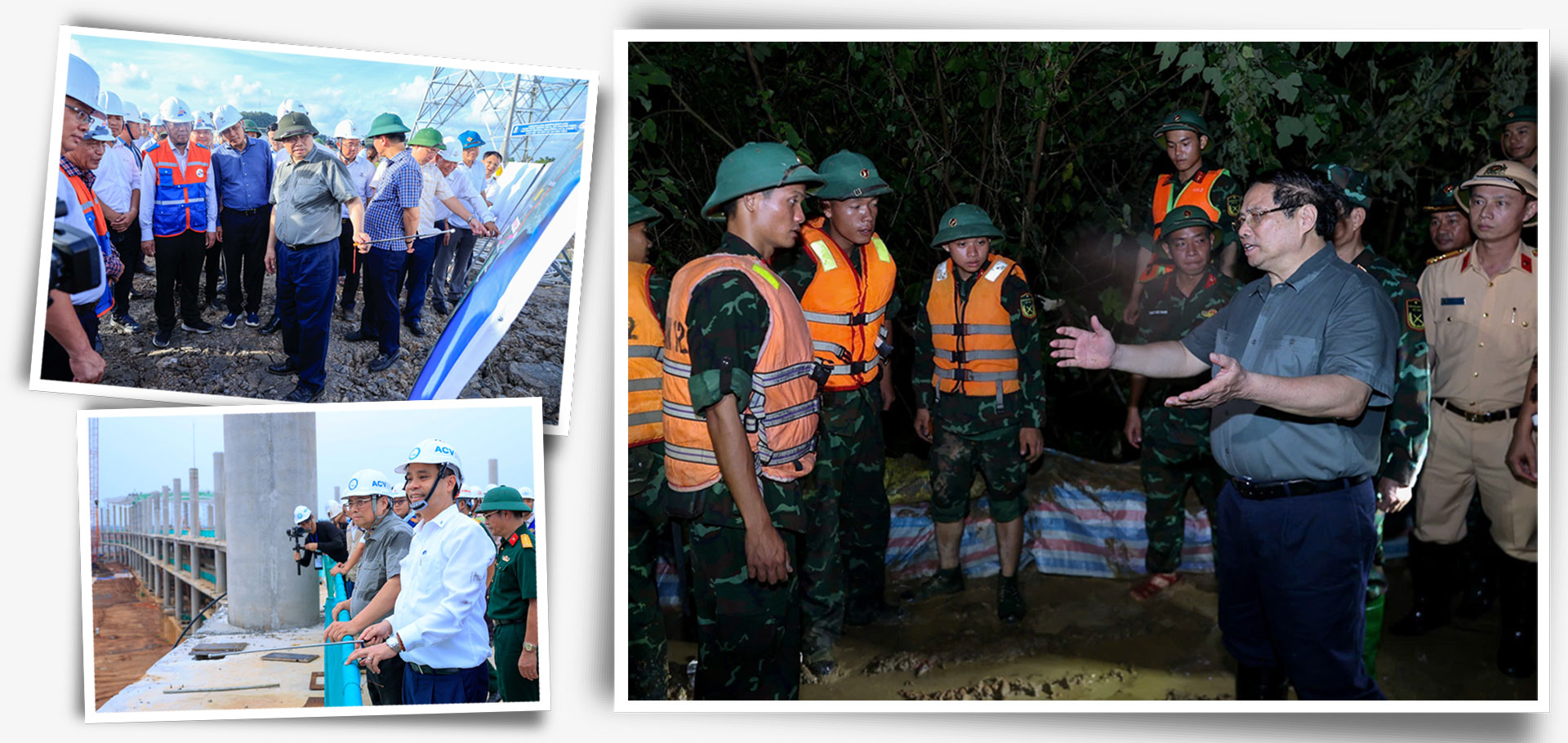 Thủ tướng và chiếc áo đẫm mồ hôi...