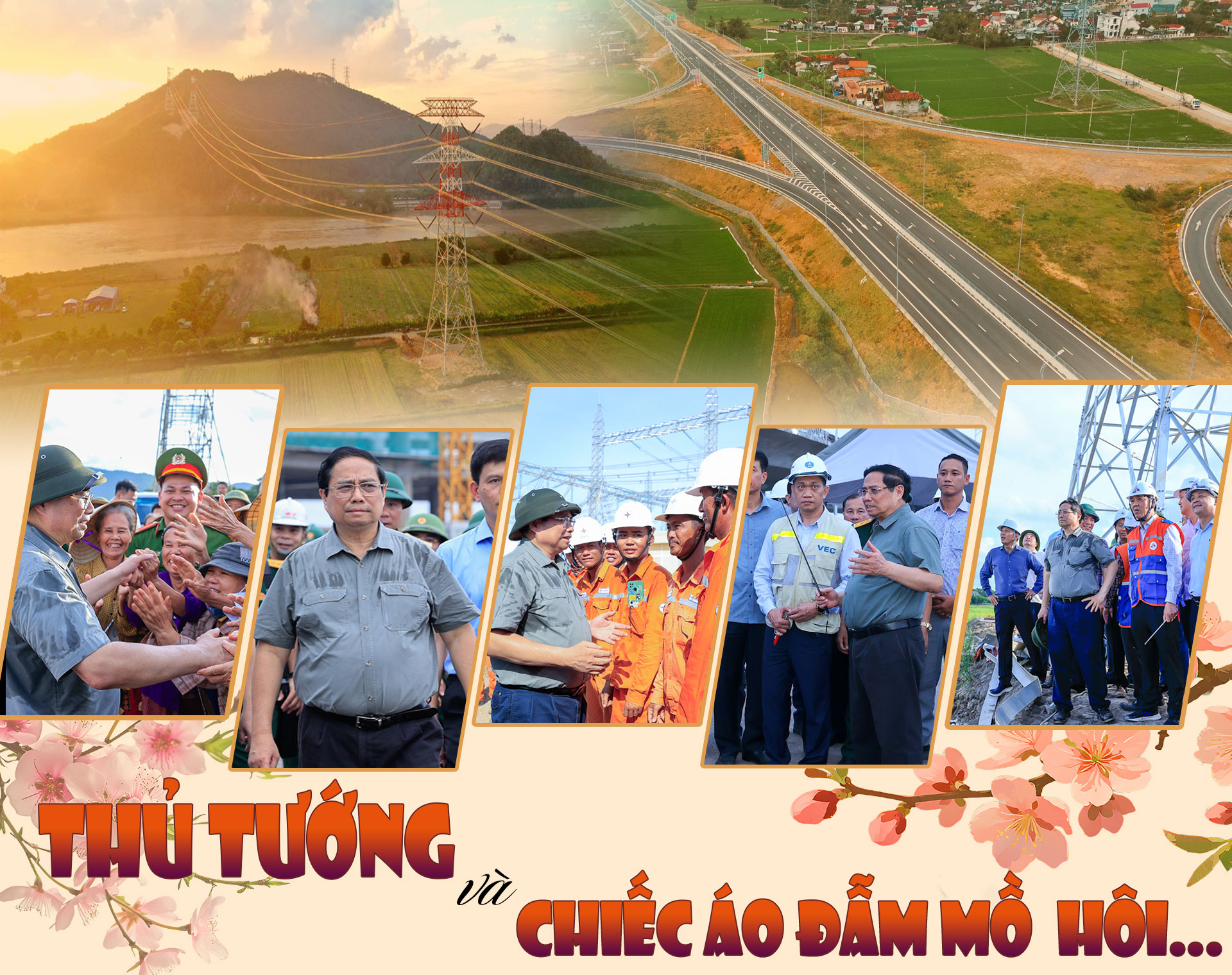 Thủ tướng và chiếc áo đẫm mồ hôi...