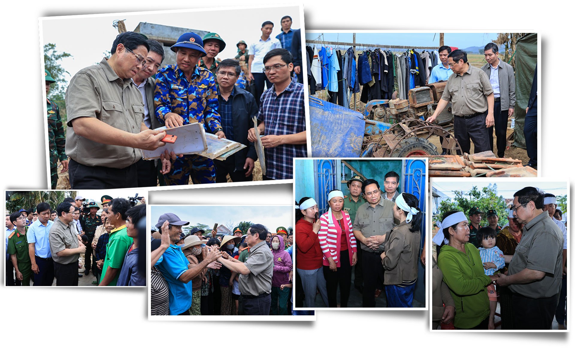 Thủ tướng và chiếc áo đẫm mồ hôi...