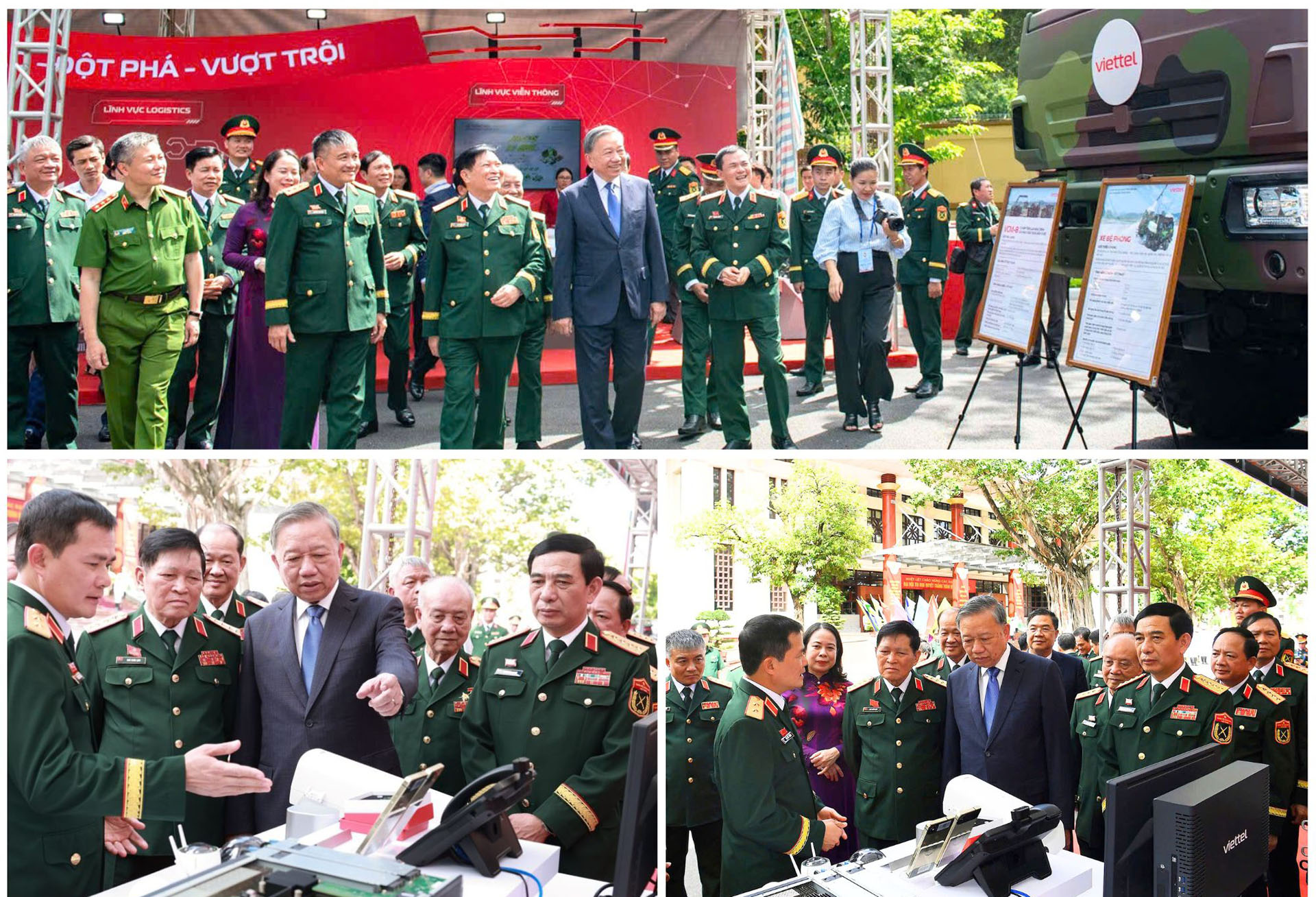 Đột phá phát triển khoa học, công nghệ, đổi mới sáng tạo và chuyển đổi số quốc gia, ứng dụng trong xây dựng nền quốc phòng toàn dân vững mạnh, hiện đại