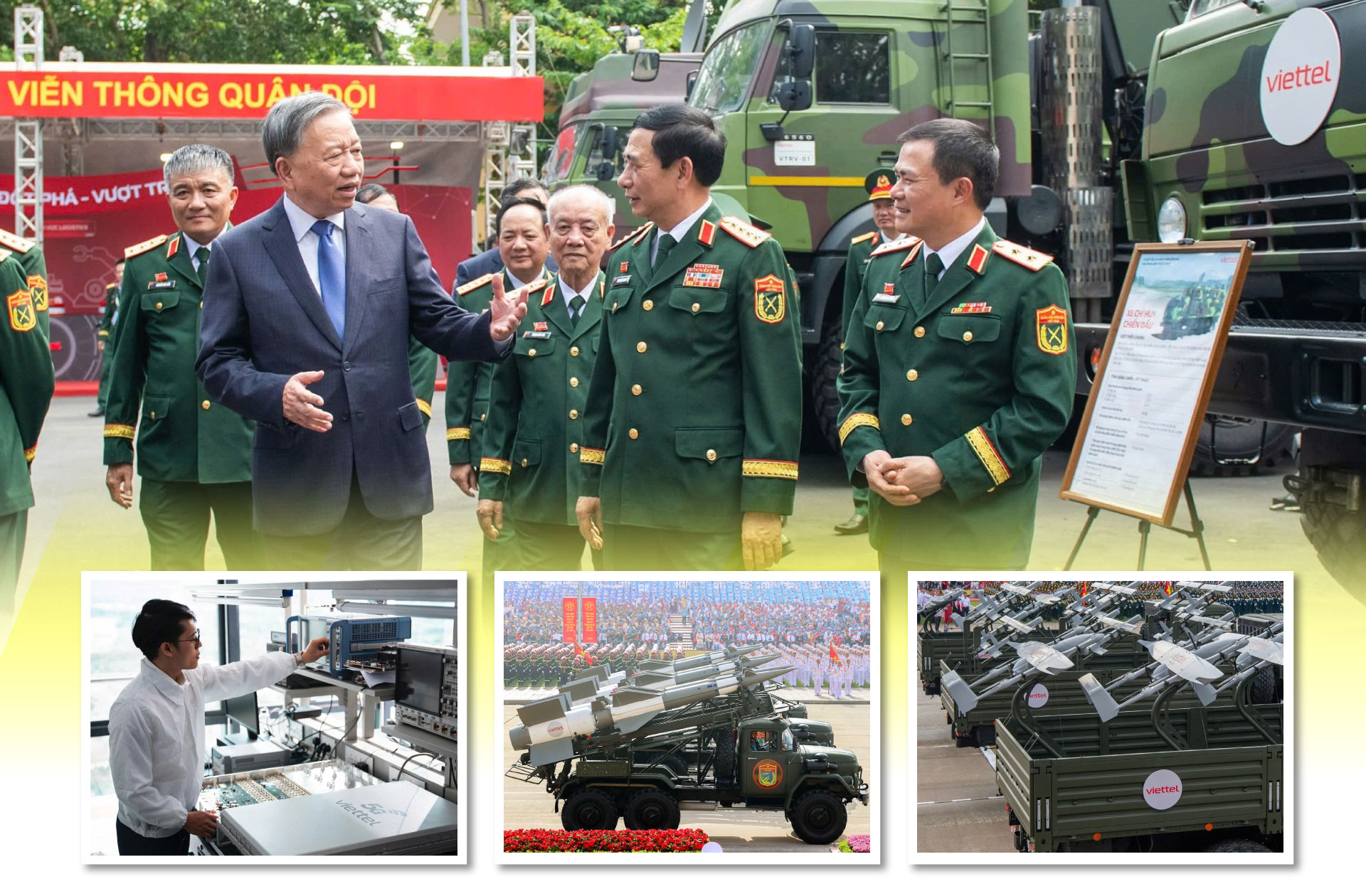 Đột phá phát triển khoa học, công nghệ, đổi mới sáng tạo và chuyển đổi số quốc gia, ứng dụng trong xây dựng nền quốc phòng toàn dân vững mạnh, hiện đại