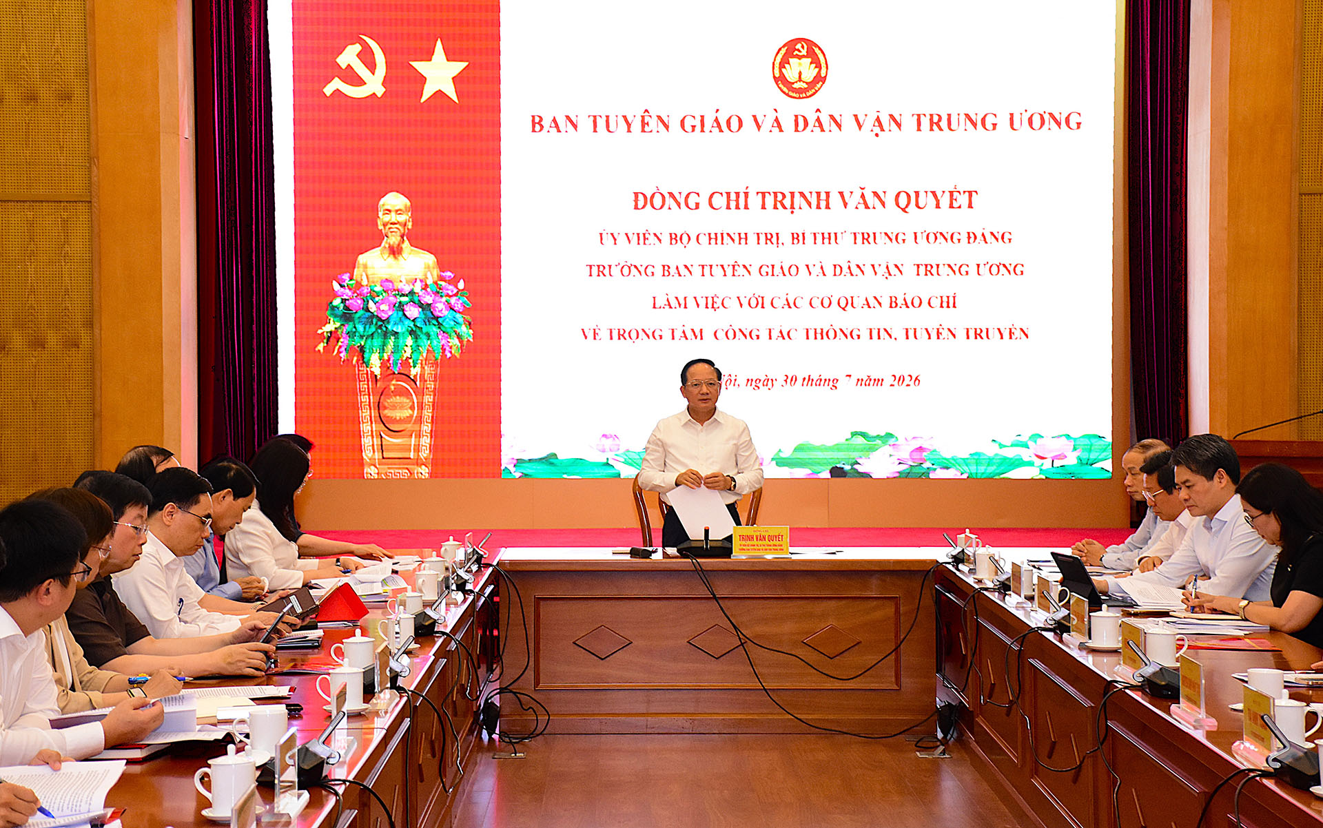Kỷ niệm 96 năm Ngày truyền thống ngành Tuyên giáo của Đảng (1-8-1930/1-8-2026): Công tác tuyên giáo: Vun đắp niềm tin, khơi dậy sức mạnh toàn dân tộc