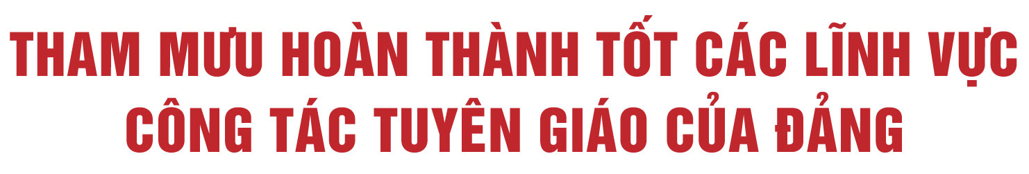 Kỷ niệm 96 năm Ngày truyền thống ngành Tuyên giáo của Đảng (1-8-1930/1-8-2026): Công tác tuyên giáo: Vun đắp niềm tin, khơi dậy sức mạnh toàn dân tộc