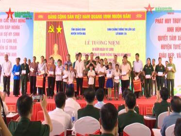 Lễ tưởng niệm 50 năm Ngày 13 cán bộ, chiến sĩ Trạm Thông tin A69 hy sinh tại Hang Lèn Hà