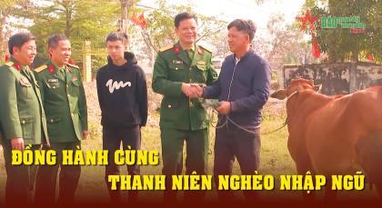Đồng hành cùng thanh niên nghèo nhập ngũ
