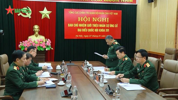 Thống nhất giới thiệu Đại tướng Nguyễn Trọng Nghĩa ứng cử đại biểu Quốc hội khóa XVI