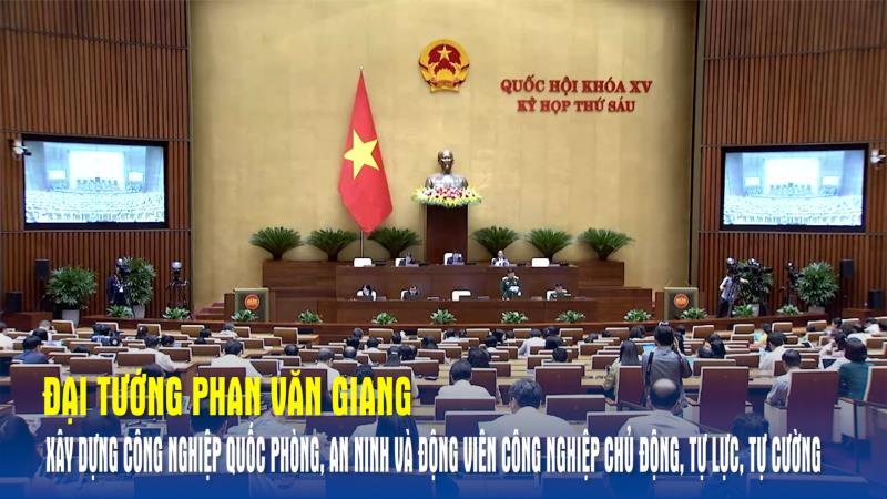 Đại tướng Phan Văn Giang Xây dựng công nghiệp quốc phòng, an ninh và động viên công nghiệp chủ động, tự lực, tự cường