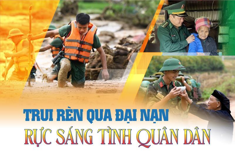 Trui rèn qua đại nạn- rực sáng tình quân dân