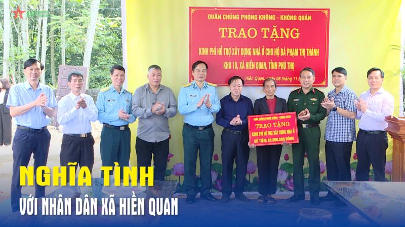 Nghĩa tình với nhân dân xã Hiền Quan