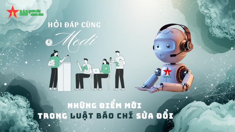 Hỏi đáp cùng trợ lý ảo Medi: Những điểm mới trong Luật Báo chí sửa đổi?